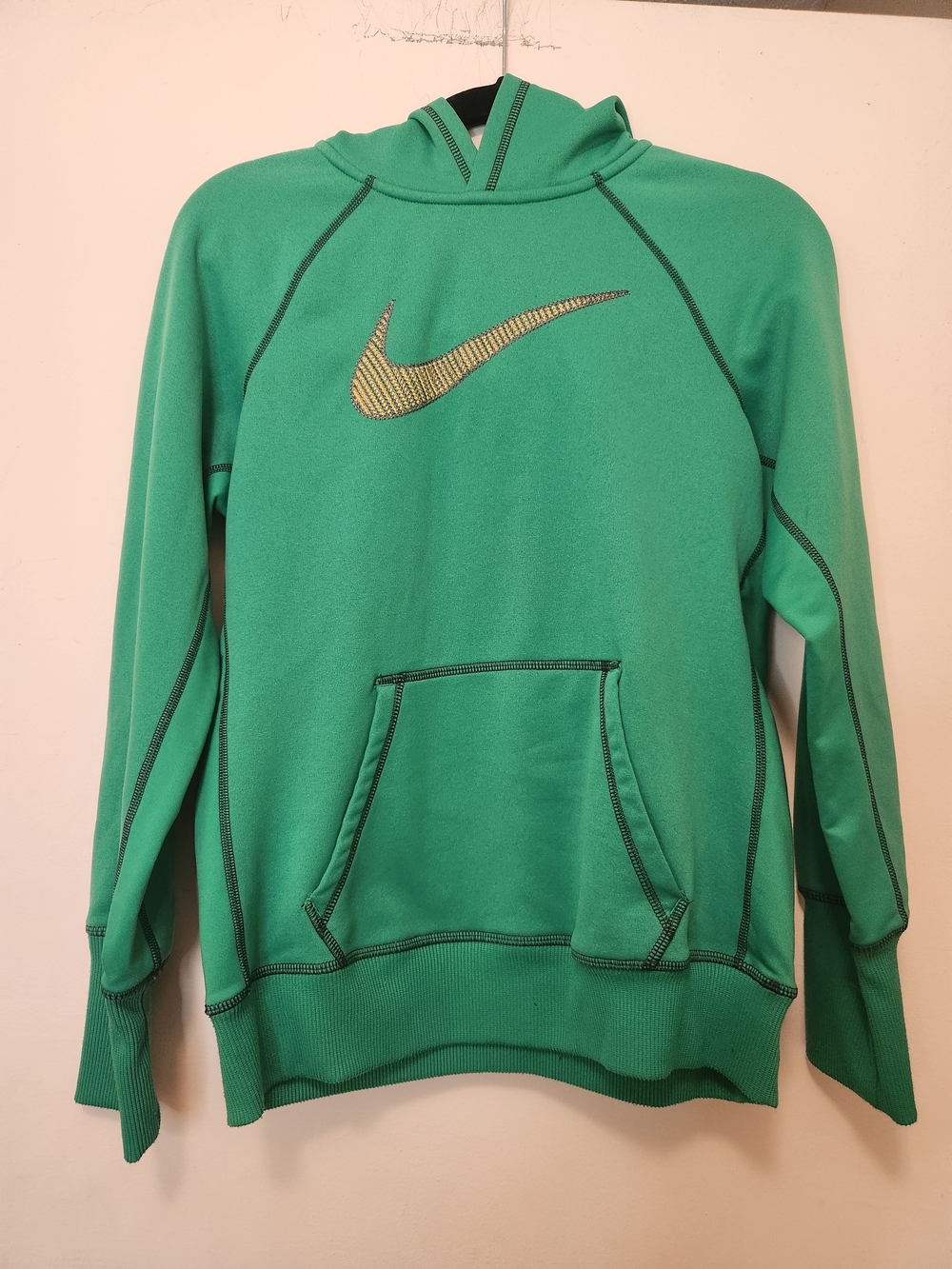 Nike Kids' Green Hoodie Sweatshirt